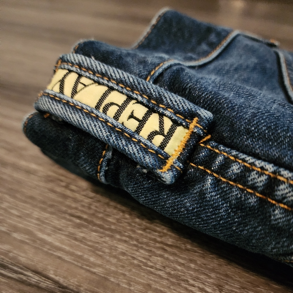 Vintage x Replay 901 Dark Blue SKINNY Jeans UNISEX